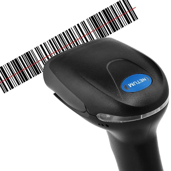 Trådløs 1D Strekkodeleser