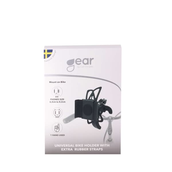 GEAR Mobilholder Monteres på sykkelstyre