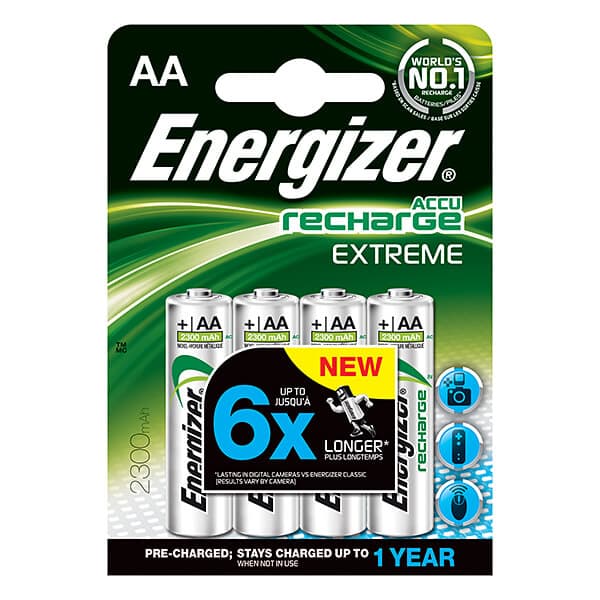 ENERGIZER 2300 mAh AA 4-pack LR6