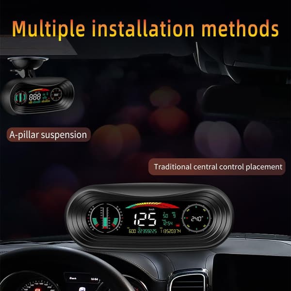 P18 GPS Speedometer HUD Off-road Escort Altitude Guide