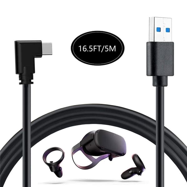 Oculus Quest VR -linkkikaapeli USB3.0 - C-tyypin datakaapeli 5m