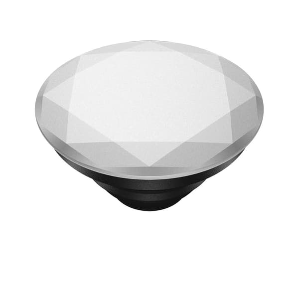 POP SOCKETS PopGrip Premium Metallic Diamond Silver