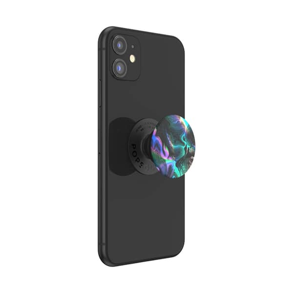 POPSOCKETS Oil Agate Avtagbart Grip med Stativfunksjon