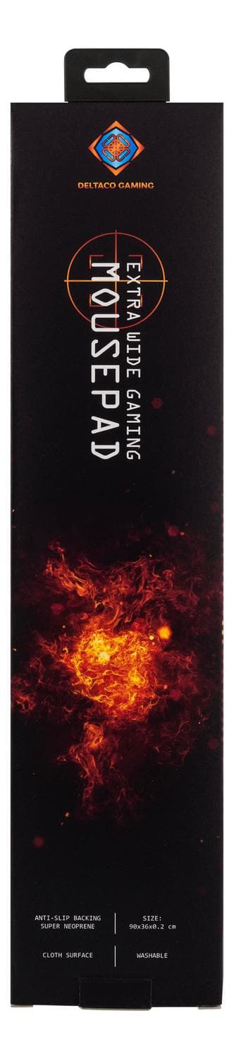 DMP230 XL Mousepad in neoprene, 900x360x4mm, black