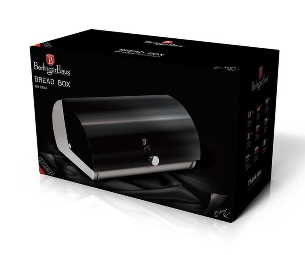 Chlebak Steel Nerz. Berlinger Haus Black Silver BH-6294
