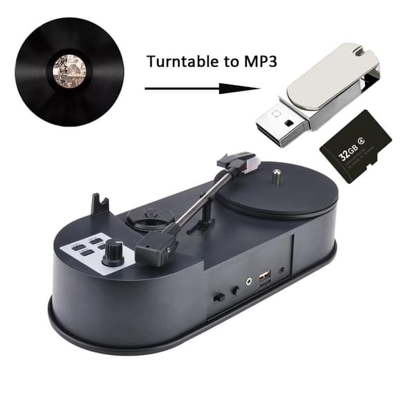 EzCAP Vinyl till MP3 omvandlare