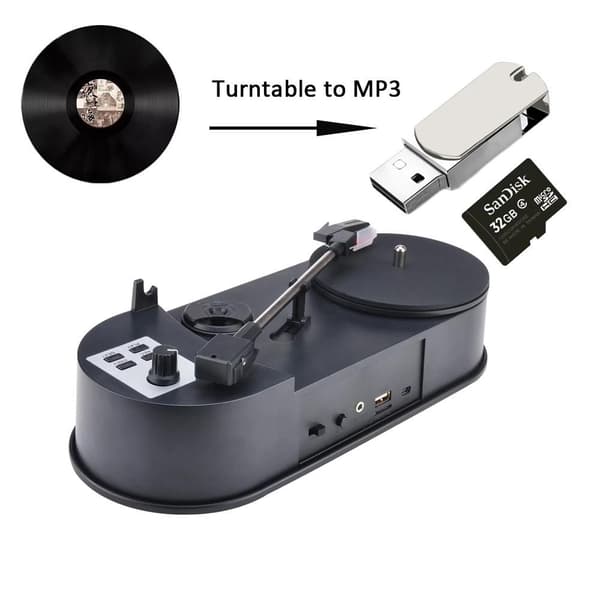 EzCAP Vinyl till MP3 omvandlare