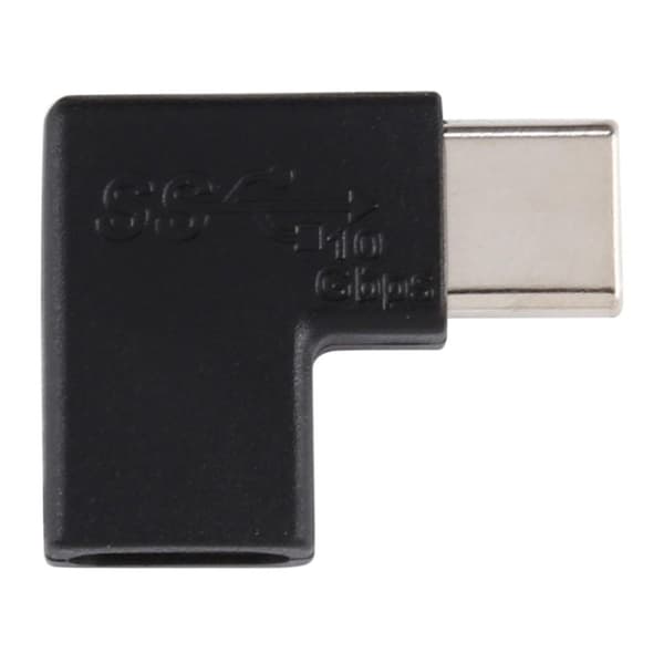 90 graders USB-C Type-C han til kvindelig adapter