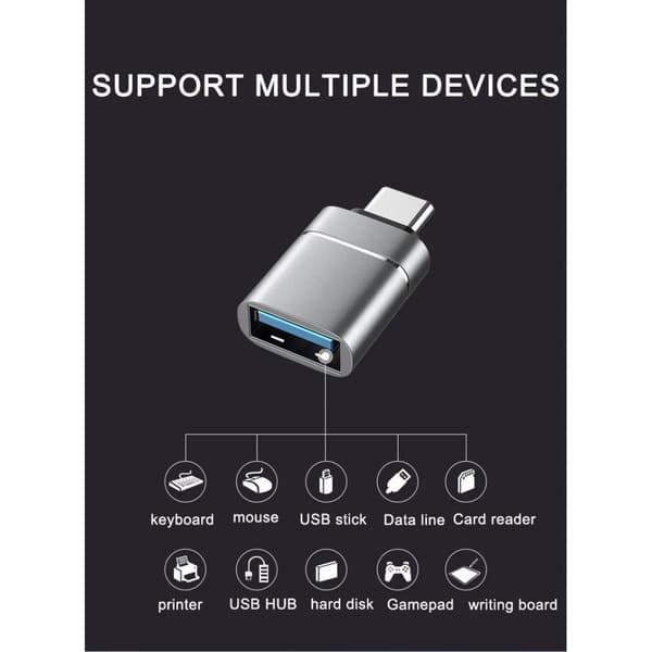 USB C til USB-adapter USB-C til USB 3.0-adapter OTG til MacBook Pro MacBook Air iPad Pro og flere Type-C-enheder