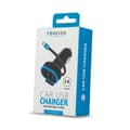Miniatyrbillede 3 af 3: Forever Dual USB Billaddare CC-02 3A med USB typ-C kabel