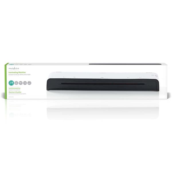Nedis Laminator | Hot & Cold | A3 | 300 mm/min | Slå av automatisk | Nettstrøm drevet | Hvit