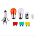 Miniatyrbilde 1 av 2: Reservedelssett med lamper for bil, 8 deler, H7