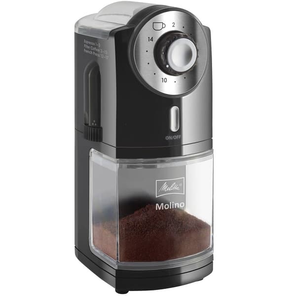 Melitta Kaffekvarn Molino - Svart med Burr Grinder