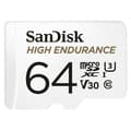 Miniatyrbild 3 av 4: Sandisk Minneskort MicroSDXC 64GB För Bilkamera/Videmonitor med adapter