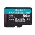Miniatyrbillede 1 af 3: Kingston Canvas Go! Plus microSDXC, 64GB