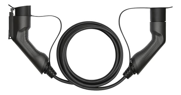 DELTACO e-Charge, kaapeli Type 2 - Type 1, 1-vaihe, 16A, 3m