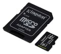 Miniatyrbillede 1 af 3: Kingston 64GB micSDXC Canvas Select Plus 100R A1 C10 3-pack + 1 ADP