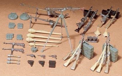 Tamiya 1/35 TYSKE INFANTERIVÅBEN