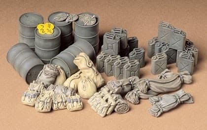 Tamiya 1/35 KØRETØJSTILBEHØR ALL WWII
