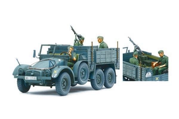 Tamiya 1/35 6x4 Krupp person carrier