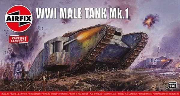 Airfix WWI 'Male' Tank