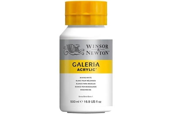 WINSOR Galeria Acrylic 500Ml Mixing White 415