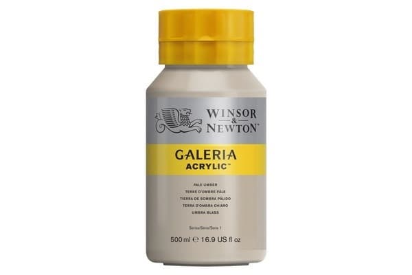 WINSOR Galeria Acrylic 500Ml Pale Umber 438