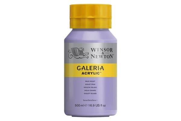 WINSOR Galeria Acrylic 500Ml Pale Violet 444
