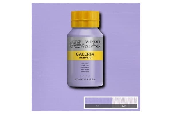 WINSOR Galeria Acrylic 500Ml Pale Violet 444