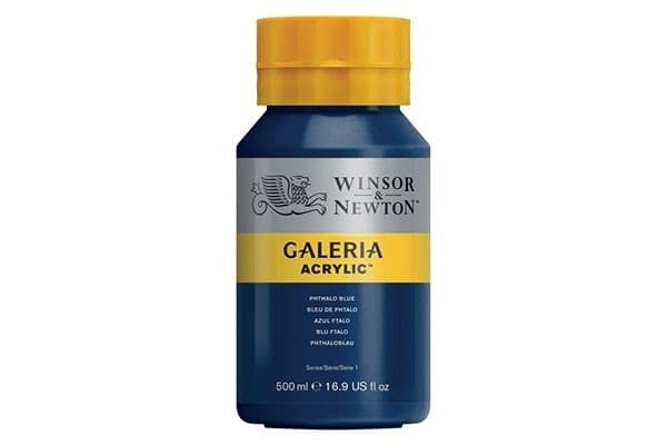 WINSOR Galeria Acrylic 500Ml Phthalo Blue 516