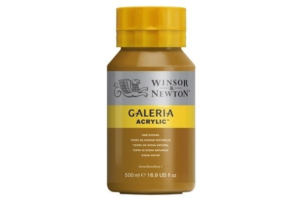 WINSOR Galeria Acrylic 500Ml Raw Sienna 552