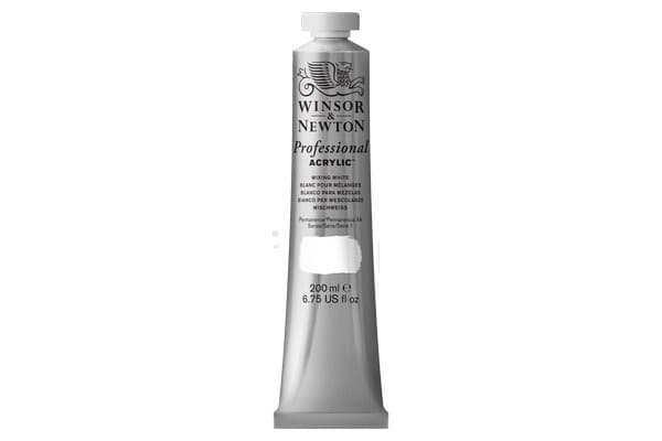 WINSOR Proff. acrylic 200ml mixing white 415
