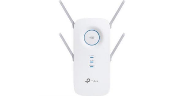 TP-LINK RE650 Nätverkssändare Vit 10, 100, 1000 Mbit/s Valkoinen