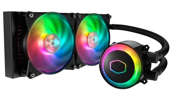 Cooler Master MASTERLIQUID ML240R RGB væskekjøling for datamaskiner Sort