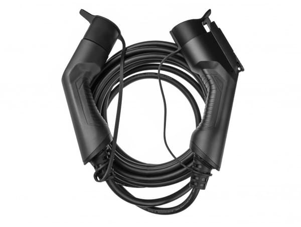 GREENCELL Laddkabel Elbil EV18 Typ1 5m 3.6kW 16A 1-FAS Svart IP55