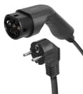 Miniatyrbilde 3 av 11: DELTACO e-Charge, kabel Mode2, Schuko - type 2, 6-16A, 4+1,5M