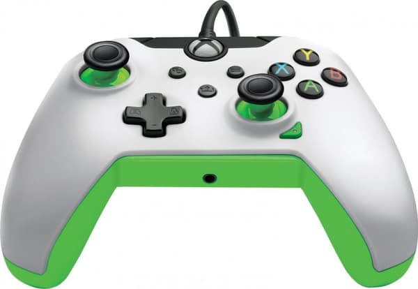PDP Rematch Trådad kontroll för Xbox & Windows, Neon Vit