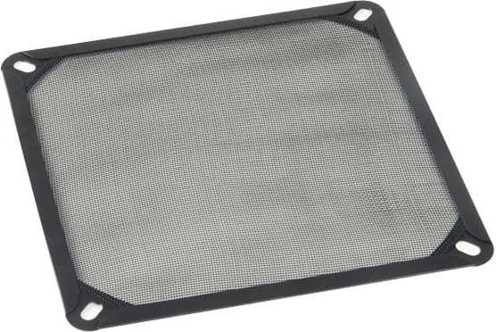 Akasa alumiininen tuulettimen suodatin, 140x140mm, musta