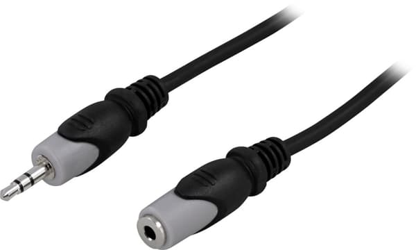 Äänikaapeli, 3,5mm u-n, 0,5m