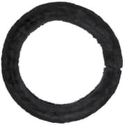 Fluffig rattmuff, svart, universell
