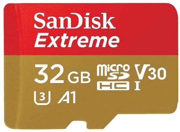 SanDisk MicroSDHC Extreme 32GB A1 100mb/s Uhs-I
