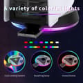 Pikkukuva 4 / 8: Playstation 5/PS5 RGB LED-rengasvalokonsolin jalustan koristetarvikkeet