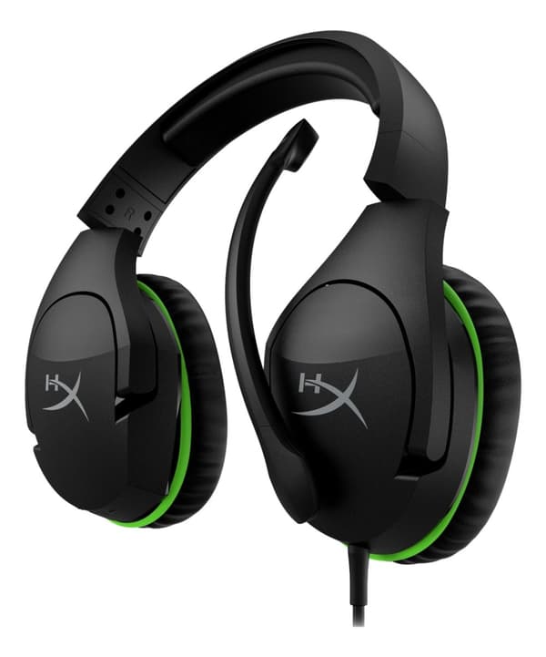 HyperX CloudX Stinger Gaming Headset, svart/grön