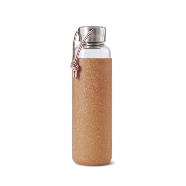 Glassflaske Rubber B+B 600 ml Almond