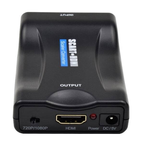 SCART till HDMI-adapter 1080P HD Video Audio Upscale Converter