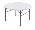 Miniatyrbilde 1 av 2: Briv Stretchduk Spandex Round Top, 120 cm, Hvit