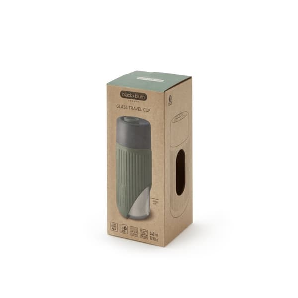 Black+Blum Take-away-mugg, B+B Granit/Oliv