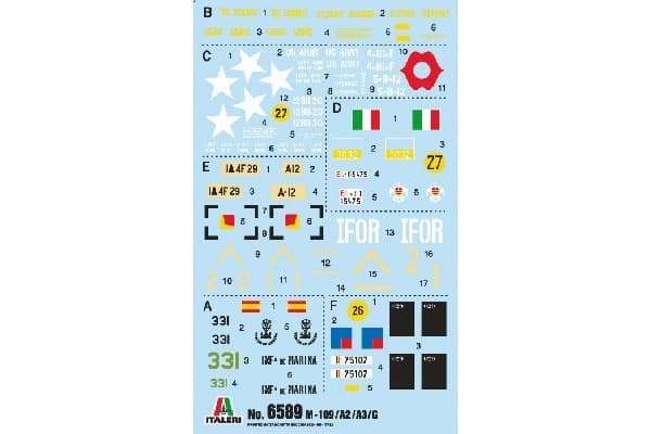 Italeri 1:35 M-109/A2-A3-G