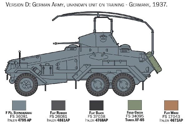 ITALERI 1:35 Sd.Kfz. 232 - 6 Rad