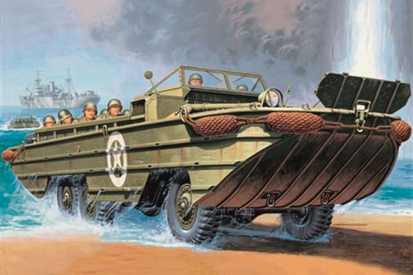 ITALERI 1:35 DUKW Amfibielastbil